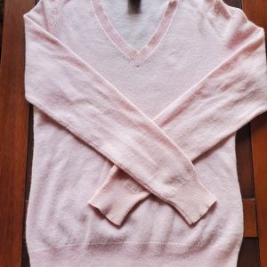Cashmere Palest Pink Vee M